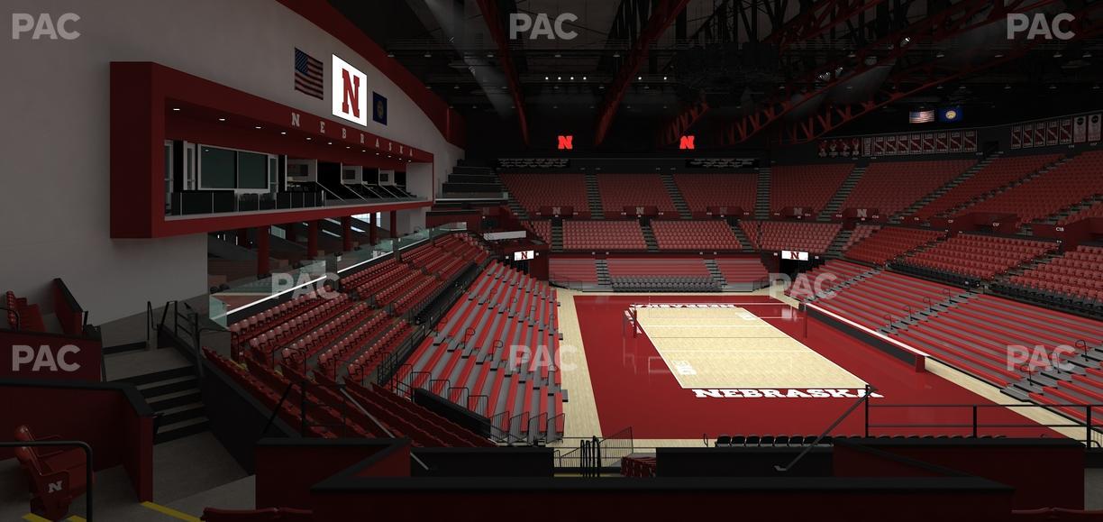 Bob Devaney Sports Center - Section C 7 Seat View