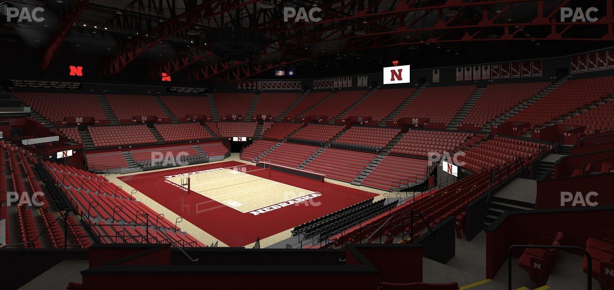Bob Devaney Sports Center - Section C 8 Seat View