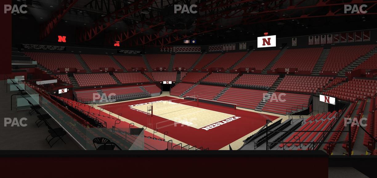 Bob Devaney Sports Center - Section C 9 Seat View