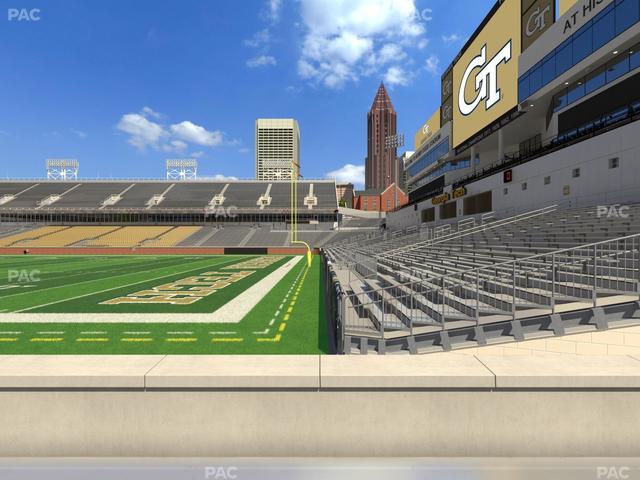 Bobby Dodd Stadium - Section 101 Seat View