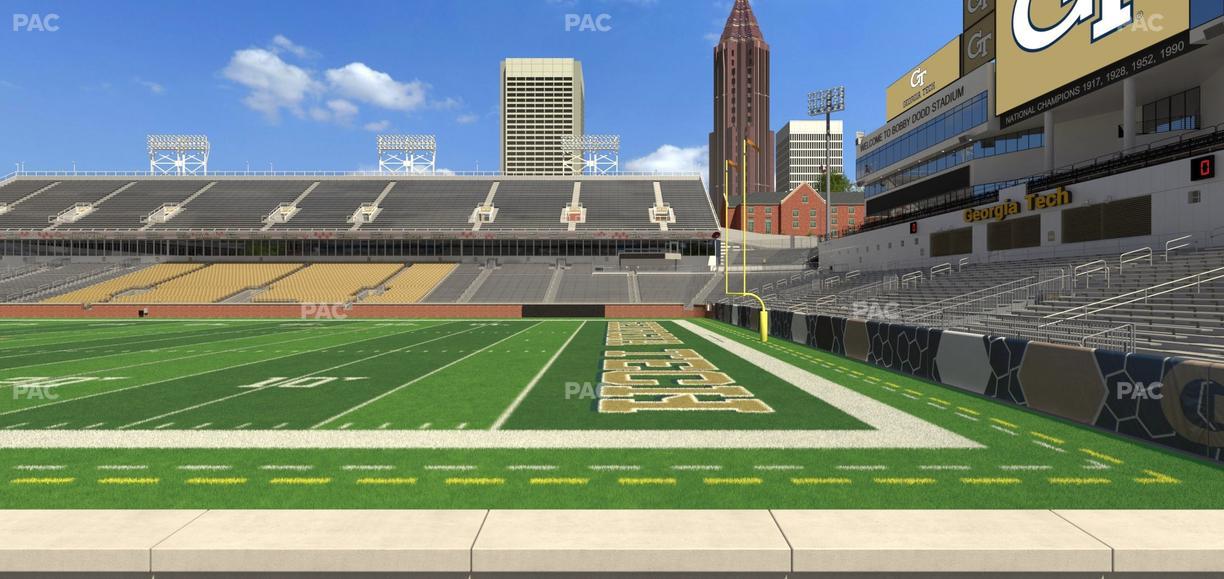 Bobby Dodd Stadium - Section 102 Seat View