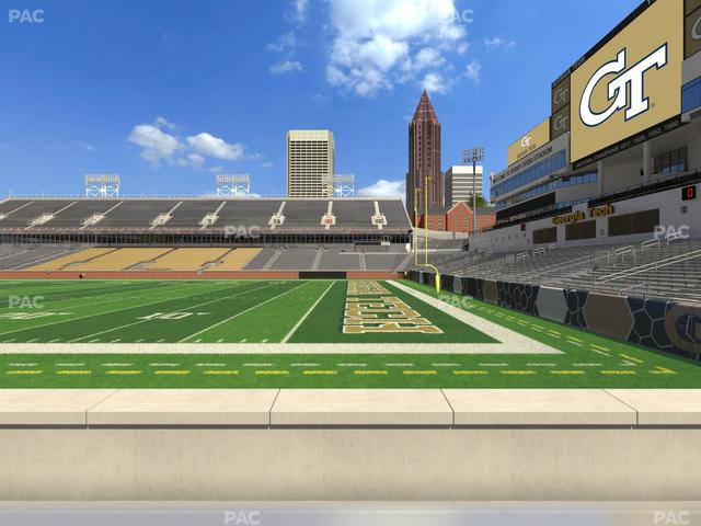 Bobby Dodd Stadium - Section 102 Seat View