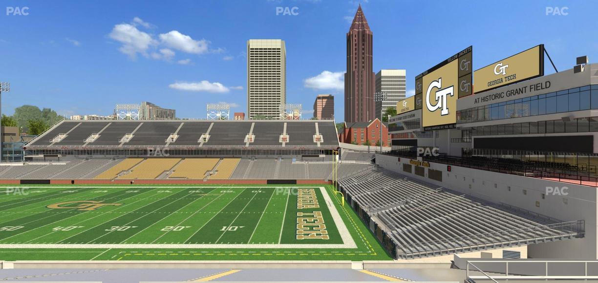 Bobby Dodd Stadium - Section 102 Seat View