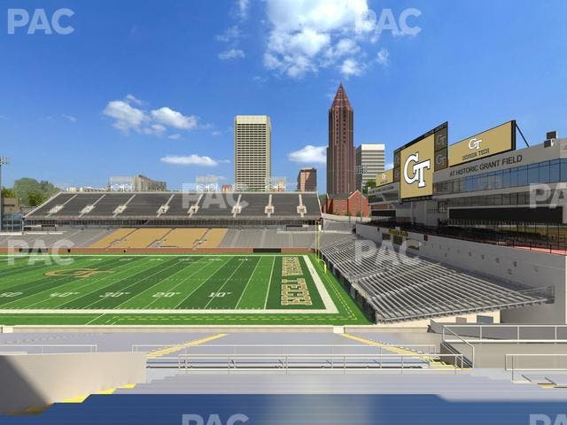 Bobby Dodd Stadium - Section 102 Seat View