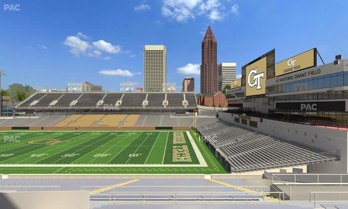 Bobby Dodd Stadium - Section 102 Seat View
