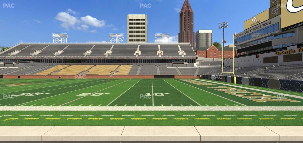 Bobby Dodd Stadium - Section 103 Seat View