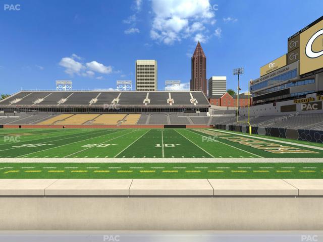 Bobby Dodd Stadium - Section 103 Seat View