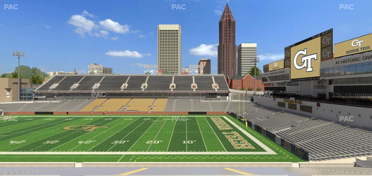 Bobby Dodd Stadium - Section 103 Seat View