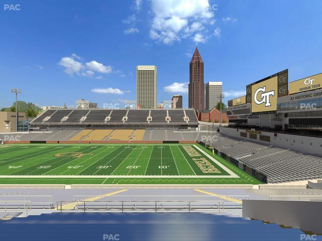 Bobby Dodd Stadium - Section 103 Seat View
