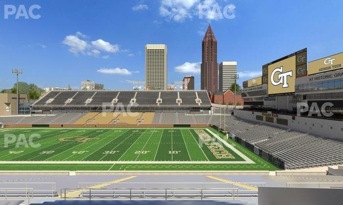 Bobby Dodd Stadium - Section 103 Seat View
