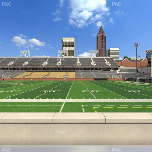 Bobby Dodd Stadium - Section 104 Seat View