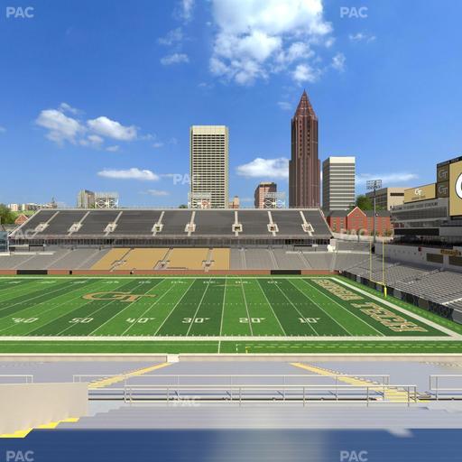 Bobby Dodd Stadium - Section 104 Seat View
