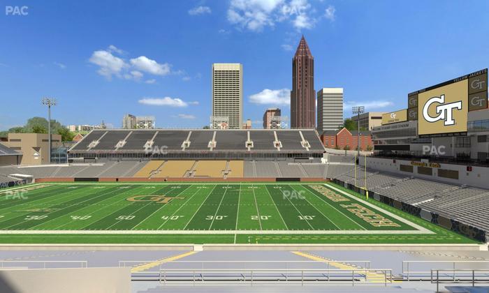 Bobby Dodd Stadium - Section 104 Seat View