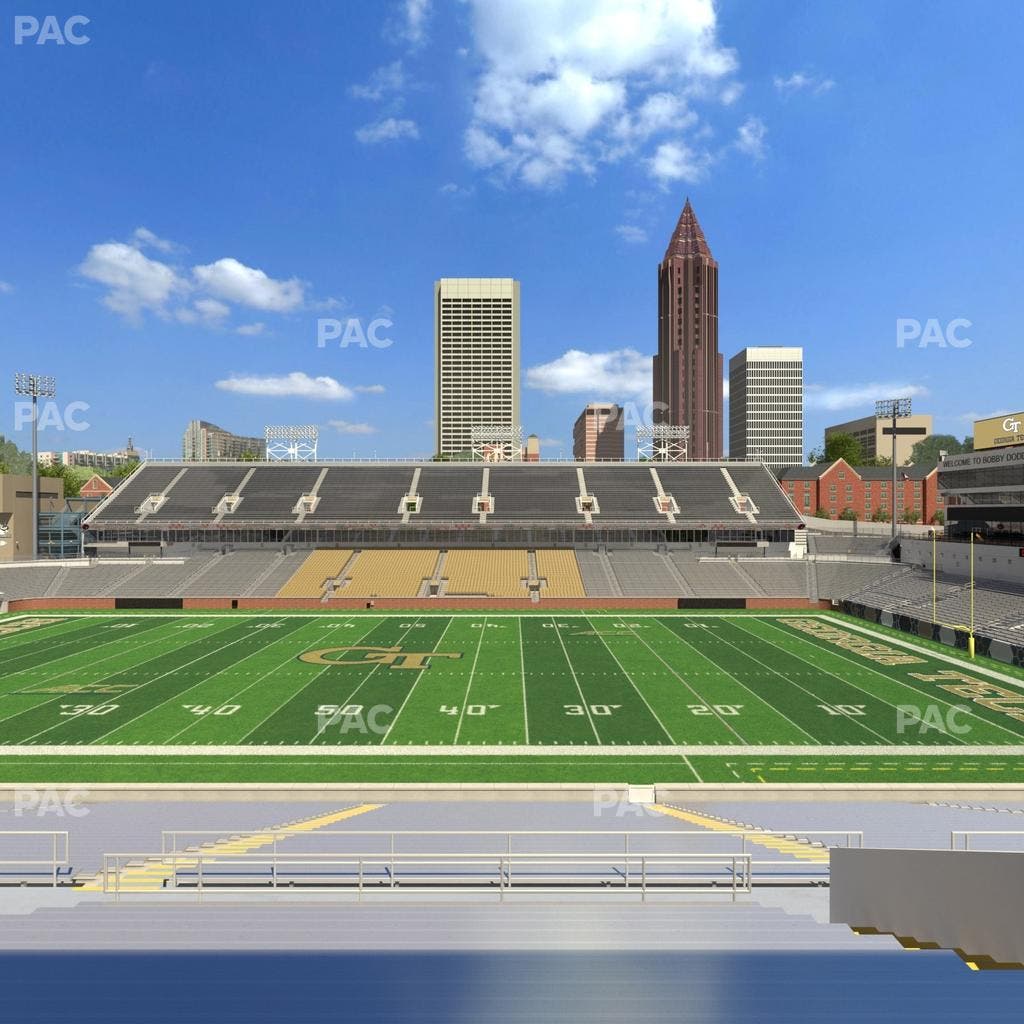 Bobby Dodd Stadium - Section 105 Seat View