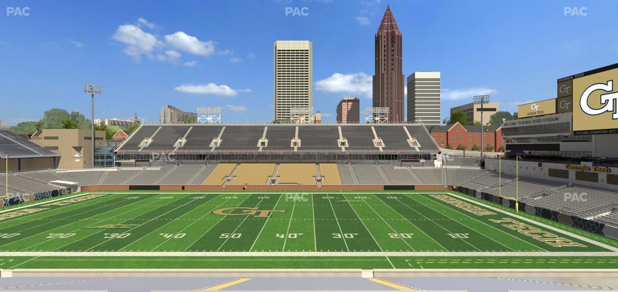 Bobby Dodd Stadium - Section 105 Seat View