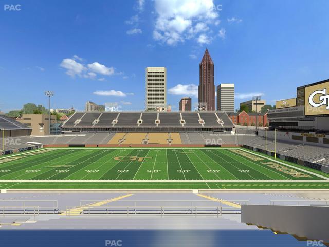 Bobby Dodd Stadium - Section 105 Seat View