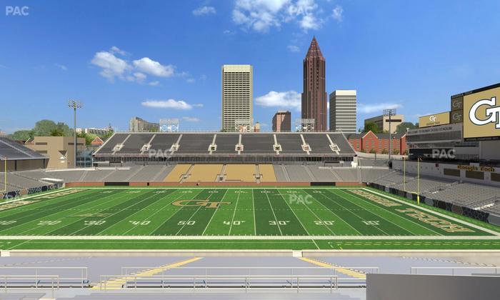 Bobby Dodd Stadium - Section 105 Seat View