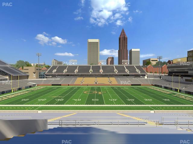 Bobby Dodd Stadium - Section 106 Seat View