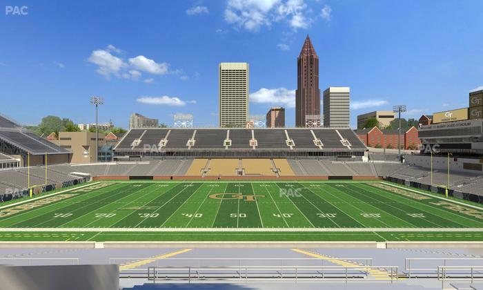 Bobby Dodd Stadium - Section 106 Seat View