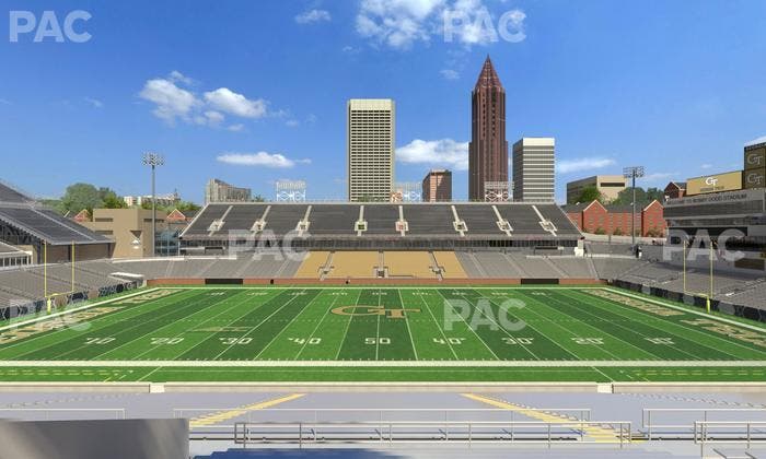 Bobby Dodd Stadium - Section 106 Seat View