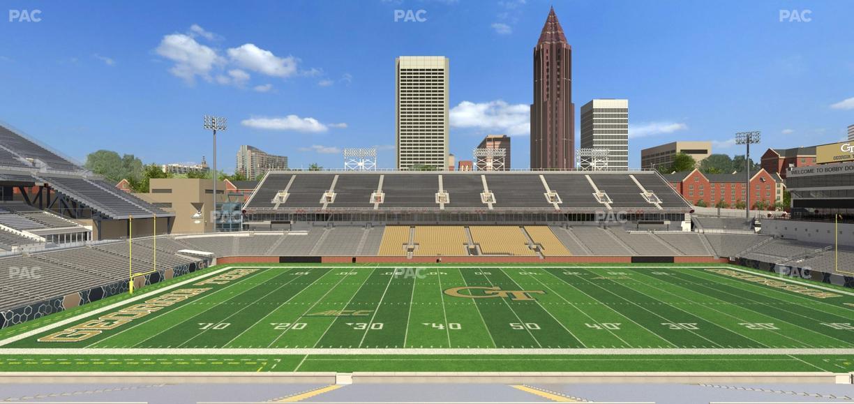 Bobby Dodd Stadium - Section 107 Seat View