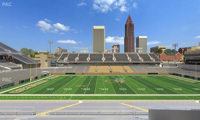 Bobby Dodd Stadium - Section 107 Seat View