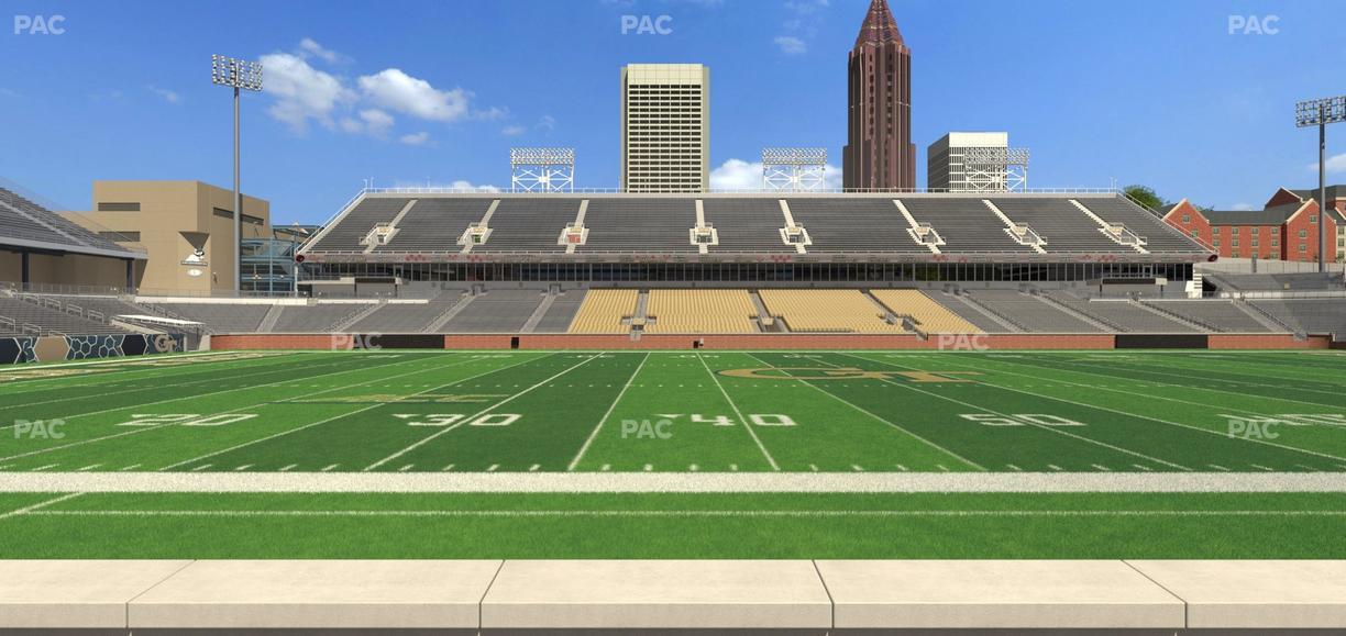 Bobby Dodd Stadium - Section 107 Seat View