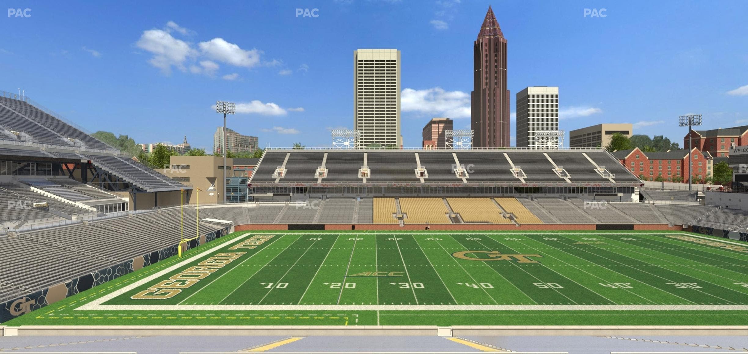 Bobby Dodd Stadium - Section 108 Seat View