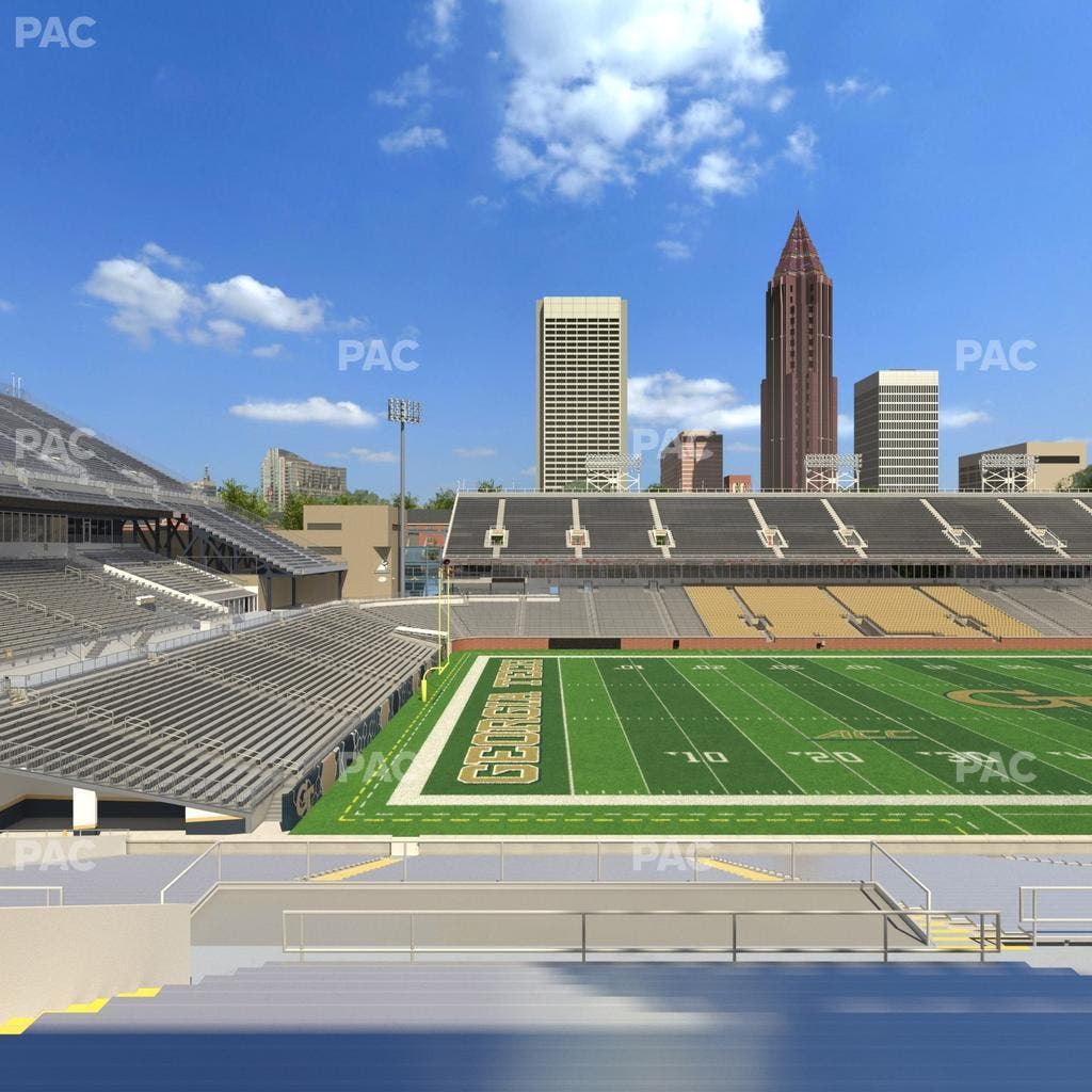 Bobby Dodd Stadium - Section 110 Seat View