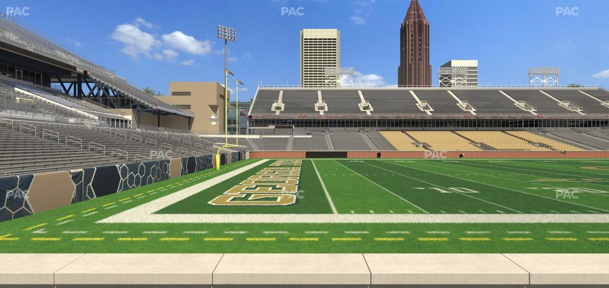 Bobby Dodd Stadium - Section 110 Seat View