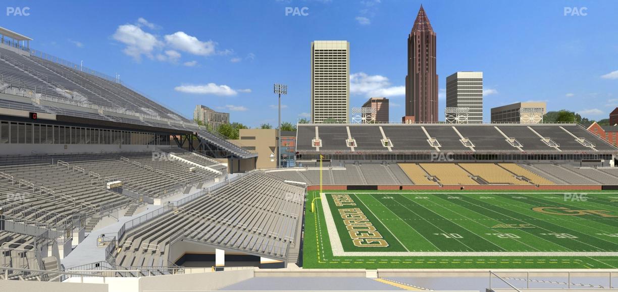 Bobby Dodd Stadium - Section 111 Seat View