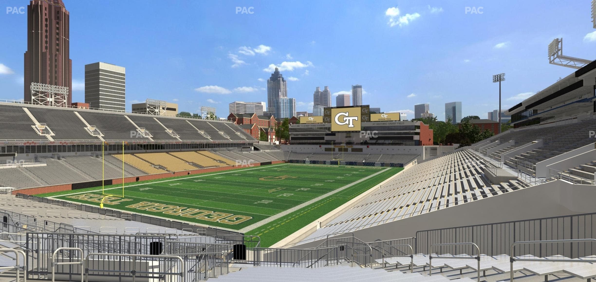 Bobby Dodd Stadium - Section 112 Seat View