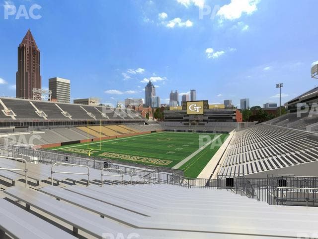 Bobby Dodd Stadium - Section 113 Upper Seat View