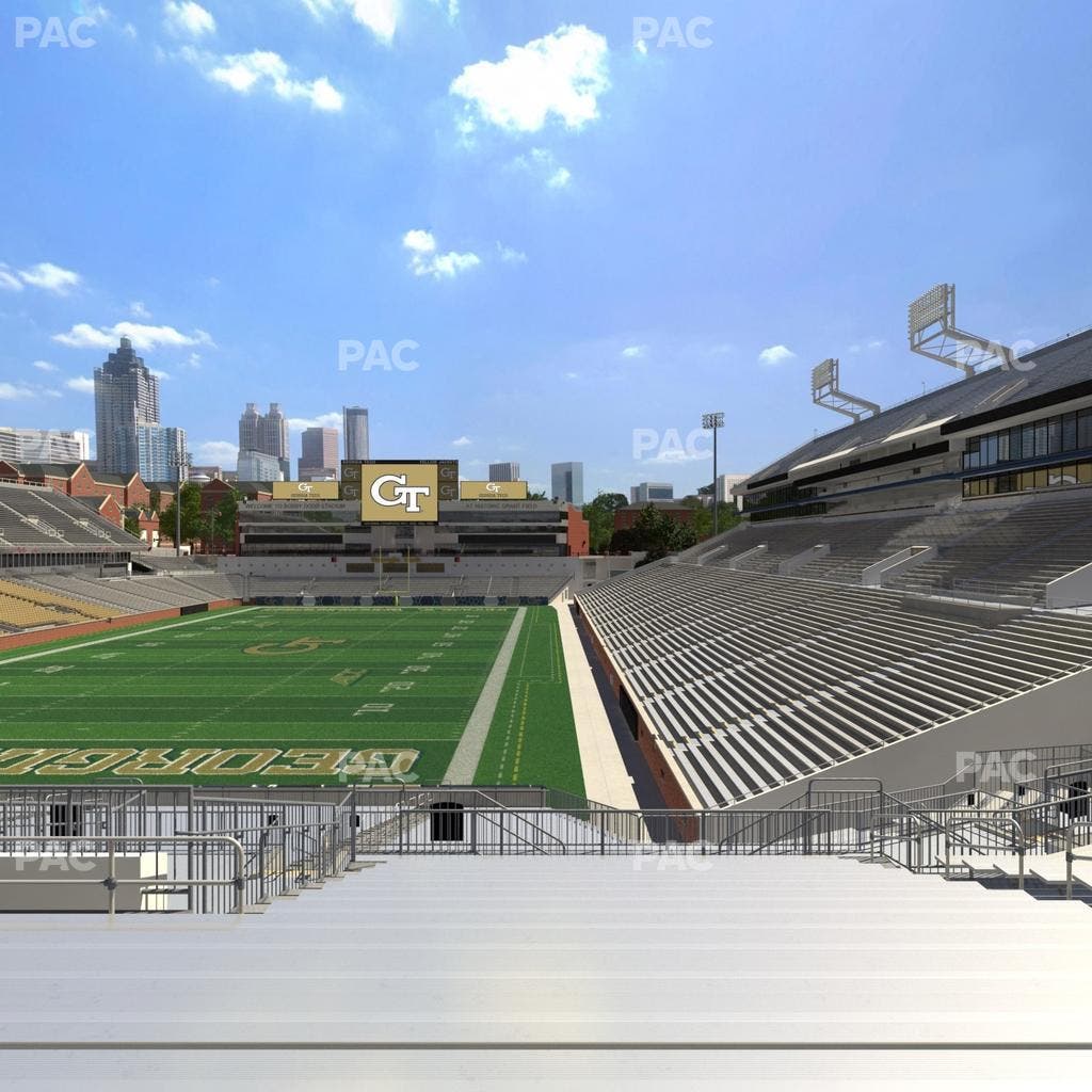 Bobby Dodd Stadium - Section 114 Lower Seat View