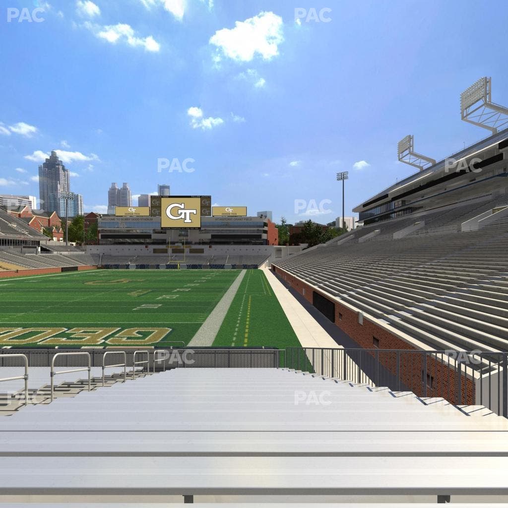 Bobby Dodd Stadium - Section 114 Upper Seat View
