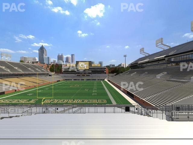 Bobby Dodd Stadium - Section 115 Lower Seat View