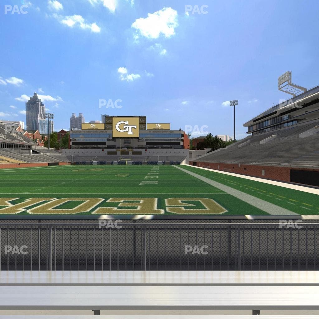 Bobby Dodd Stadium - Section 115 Upper Seat View