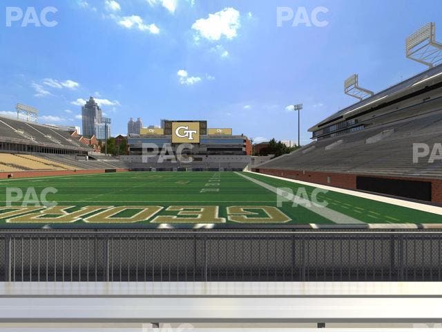 Bobby Dodd Stadium - Section 115 Upper Seat View