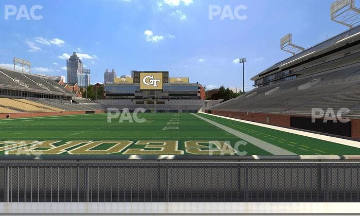 Bobby Dodd Stadium - Section 115 Upper Seat View