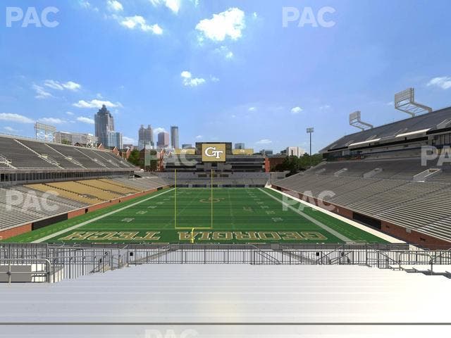 Bobby Dodd Stadium - Section 116 Lower Seat View