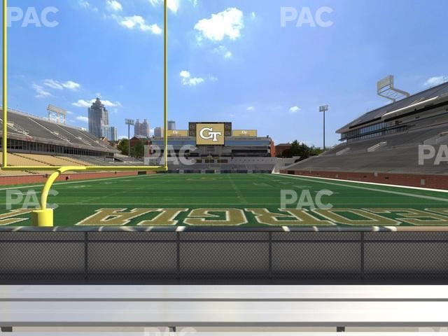 Bobby Dodd Stadium - Section 116 Upper Seat View