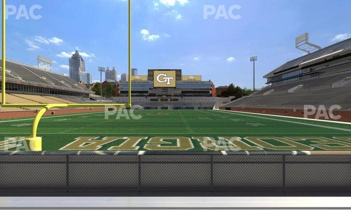 Bobby Dodd Stadium - Section 116 Upper Seat View