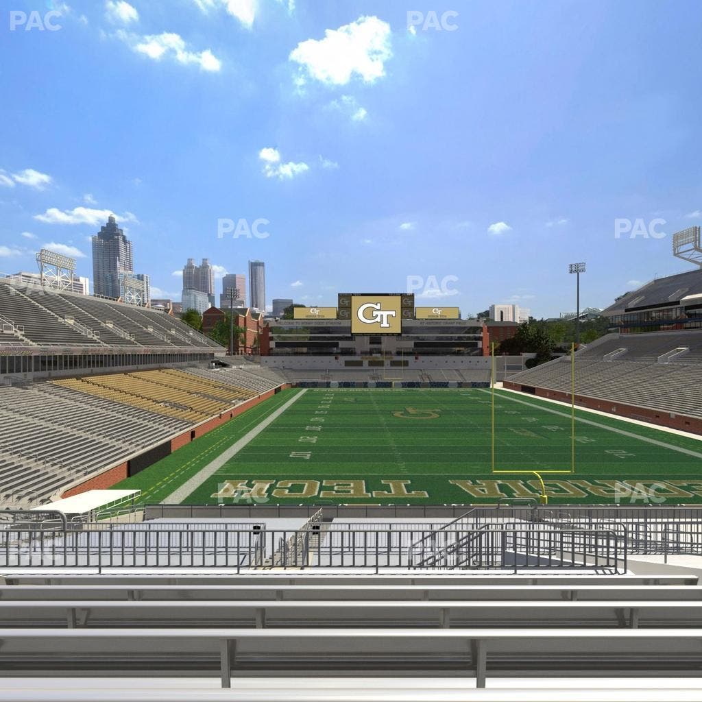 Bobby Dodd Stadium - Section 117 Lower Seat View