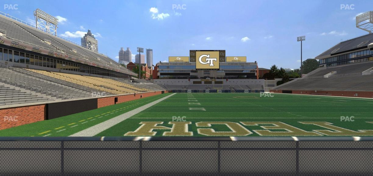 Bobby Dodd Stadium - Section 118 Upper Seat View