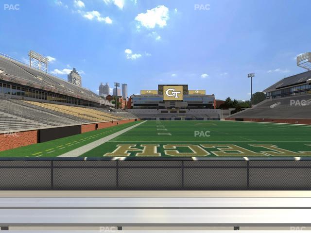 Bobby Dodd Stadium - Section 118 Upper Seat View