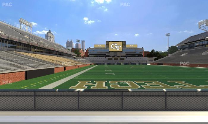 Bobby Dodd Stadium - Section 118 Upper Seat View