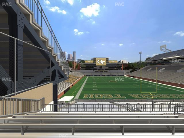 Bobby Dodd Stadium - Section 118 Upper Seat View