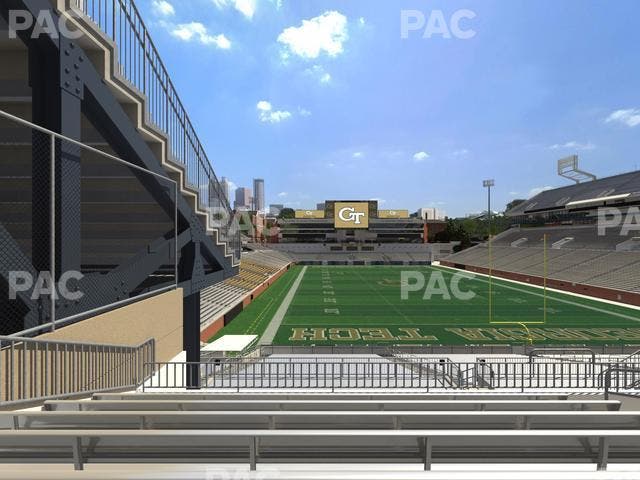 Bobby Dodd Stadium - Section 118 Upper Seat View