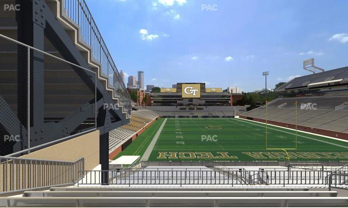 Bobby Dodd Stadium - Section 118 Upper Seat View