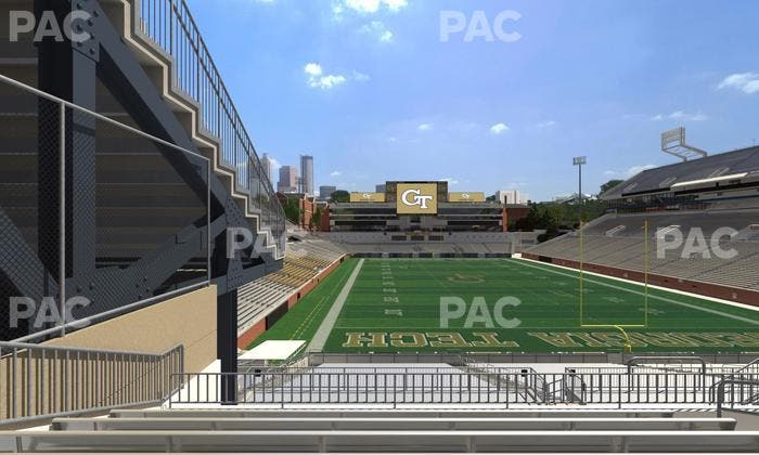 Bobby Dodd Stadium - Section 118 Upper Seat View
